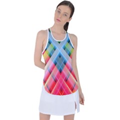 Graphics Colorful Colors Wallpaper Graphic Design Racer Back Mesh Tank Top by Amaryn4rt