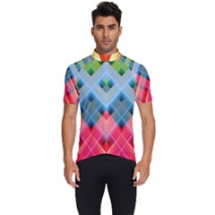 Graphics Colorful Colors Wallpaper Graphic Design Men s Short Sleeve Cycling Jersey by Amaryn4rt