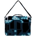 A Completely Seamless Background Design Circuitry Box Up Messenger Bag View3