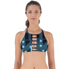 A Completely Seamless Background Design Circuitry Perfectly Cut Out Bikini Top by Amaryn4rt