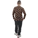 Giraffe Animal Print Skin Fur Men s Pique Long Sleeve Tee View2