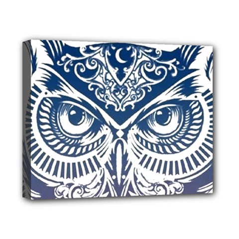 Owl Canvas 10  X 8  (stretched) by Amaryn4rt