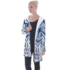 Owl Longline Hooded Cardigan by Amaryn4rt