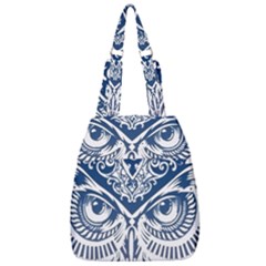 Owl Center Zip Backpack by Amaryn4rt