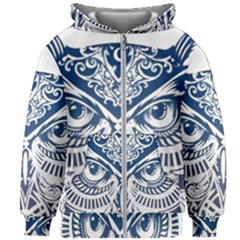 Owl Kids  Zipper Hoodie Without Drawstring by Amaryn4rt