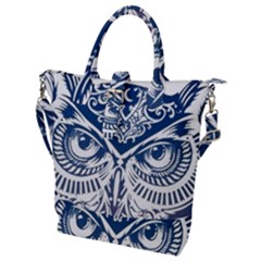 Owl Buckle Top Tote Bag by Amaryn4rt