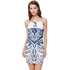 Owl Summer Tie Front Dress by Amaryn4rt