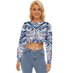 Owl Lightweight Long Sleeve Sweatshirt by Amaryn4rt