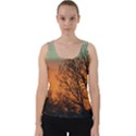 Twilight Sunset Sky Evening Clouds Velvet Tank Top View1