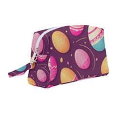 Easter Eggs Egg Wristlet Pouch Bag (medium) by Ravend