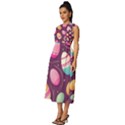 Easter Eggs Egg Sleeveless Round Neck Midi Dress View2