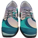 Tsunami Tidal Wave Wave Minimalist Ocean Sea 4 Women Heeled Oxford Shoes View1