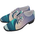 Tsunami Tidal Wave Wave Minimalist Ocean Sea 4 Women Heeled Oxford Shoes View2