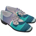 Tsunami Tidal Wave Wave Minimalist Ocean Sea 4 Women Heeled Oxford Shoes View3