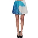 Wave Tsunami Tidal Wave Ocean Sea Water Skater Skirt View1