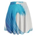 Wave Tsunami Tidal Wave Ocean Sea Water High Waist Skirt View2