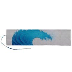 Wave Tsunami Tidal Wave Ocean Sea Water Roll Up Canvas Pencil Holder (l) by Wegoenart