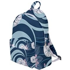 Flowers Pattern Floral Ocean Abstract Digital Art The Plain Backpack by Wegoenart