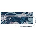 Flowers Pattern Floral Ocean Abstract Digital Art Roll Up Canvas Pencil Holder (M) View2