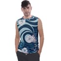 Flowers Pattern Floral Ocean Abstract Digital Art Men s Regular Tank Top View1