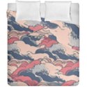 Waves Ocean Sea Water Pattern Rough Seas Duvet Cover Double Side (California King Size) View1