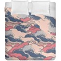 Waves Ocean Sea Water Pattern Rough Seas Duvet Cover Double Side (California King Size) View2