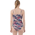 Waves Ocean Sea Water Pattern Rough Seas Cut Out Top Tankini Set View2