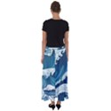 Waves Ocean Sea Pattern Water Tsunami Rough Seas Flared Maxi Skirt View2