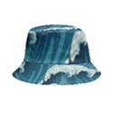 Waves Ocean Sea Pattern Water Tsunami Rough Seas Inside Out Bucket Hat View4