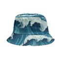 Waves Ocean Sea Pattern Water Tsunami Rough Seas Inside Out Bucket Hat View5