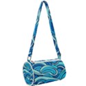 Pattern Ocean Waves Blue Nature Sea Abstract Mini Cylinder Bag View2