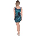 Tsunami Waves Ocean Sea Water Rough Seas Blue Bodycon Dress View4