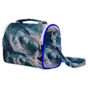 Tsunami Waves Ocean Sea Water Rough Seas Satchel Shoulder Bag View1