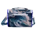 Tsunami Waves Ocean Sea Water Rough Seas Satchel Shoulder Bag View3