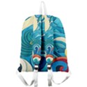 Waves Ocean Sea Abstract Whimsical Abstract Art 5 Giant Full Print Backpack View2