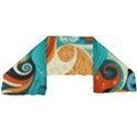 Waves Ocean Sea Abstract Whimsical Abstract Art 4 Lightweight Scarf  View2