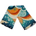 Waves Ocean Sea Abstract Whimsical Abstract Art 4 Lightweight Scarf  View3