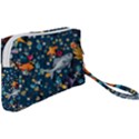 Confetti Ocean Themed Tropical Background Wallpaper 2 Wristlet Pouch Bag (Small) View2