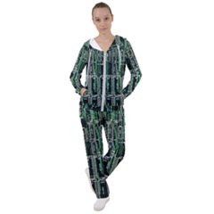 Printed Circuit Board Circuits Women s Tracksuit by Celenk