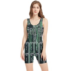 Printed Circuit Board Circuits Women s Wrestling Singlet by Celenk