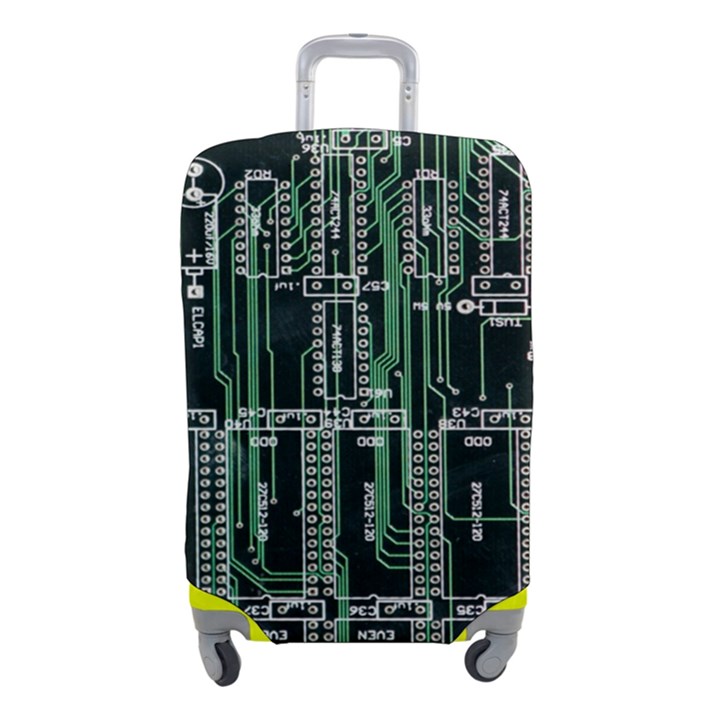 Printed Circuit Board Circuits Luggage Cover (Small)