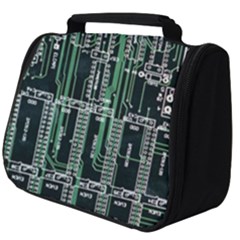 Printed Circuit Board Circuits Full Print Travel Pouch (big) by Celenk