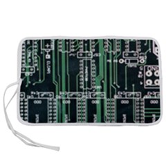 Printed Circuit Board Circuits Pen Storage Case (m) by Celenk