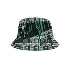 Printed Circuit Board Circuits Bucket Hat (kids) by Celenk