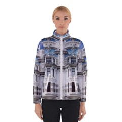 Squad Latvia Architecture Women s Bomber Jacket by Celenk