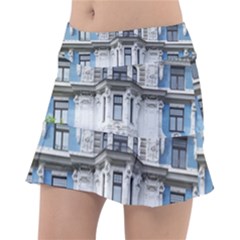 Squad Latvia Architecture Classic Tennis Skirt by Celenk