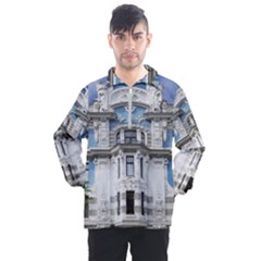 Squad Latvia Architecture Men s Half Zip Pullover by Celenk