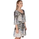 Squad Latvia Architecture Velour Kimono Dress View3