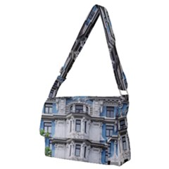 Squad Latvia Architecture Full Print Messenger Bag (m) by Celenk