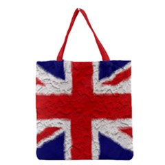 Union Jack Flag National Country Grocery Tote Bag by Celenk